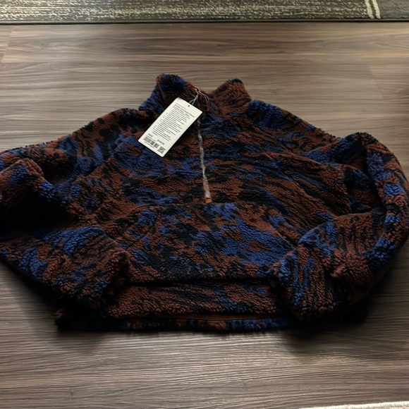 lululemon athletica Tops - ‼️NWT‼️scuba oversized fleece funnel neck